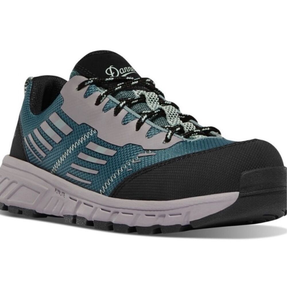 🌸 Danners Women’s Blue Black and Gray Run Time Tennis Shoes Size 8.5 New